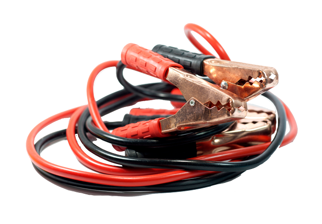 Image of jumper cables.